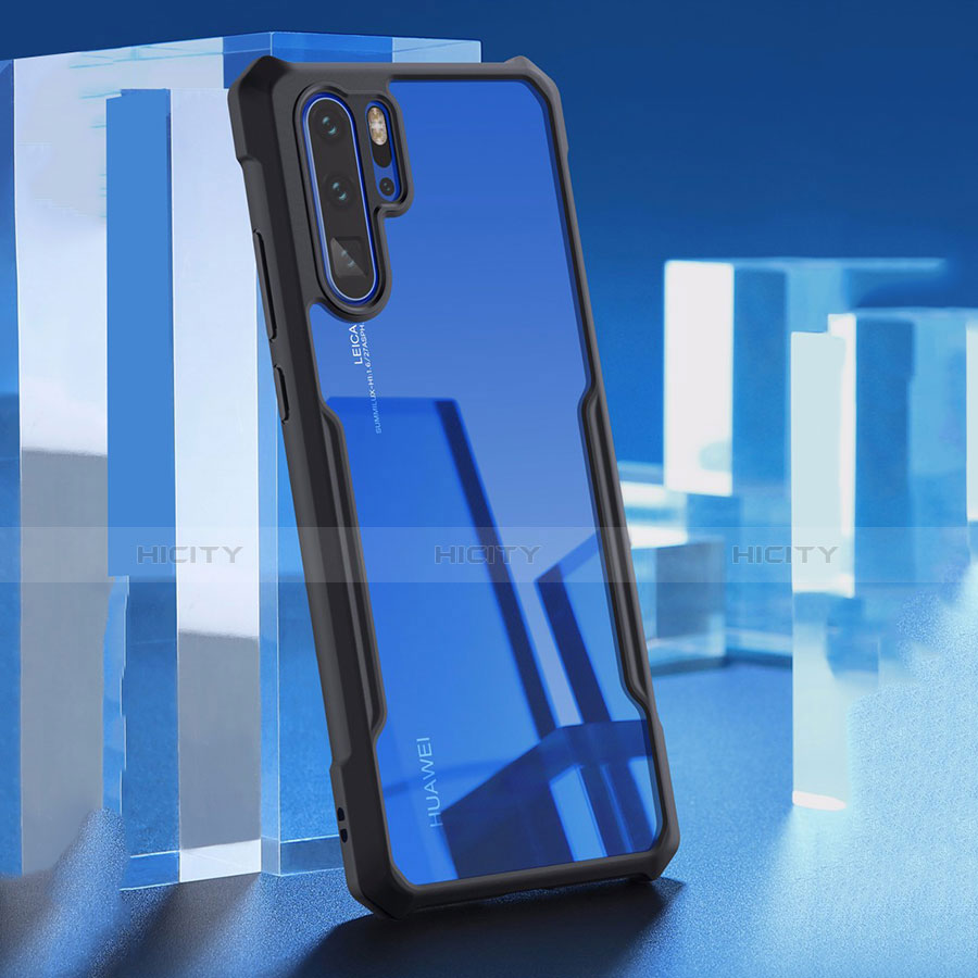 Silikon Schutzhülle Rahmen Tasche Hülle Durchsichtig Transparent Spiegel für Huawei P30 Pro