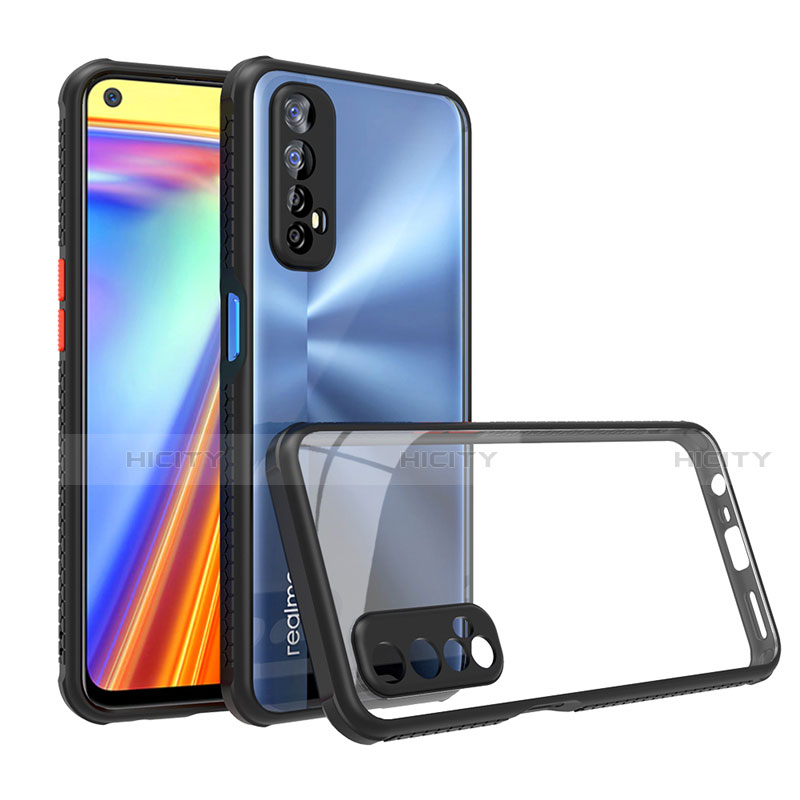 Silikon Schutzhülle Rahmen Tasche Hülle Durchsichtig Transparent Spiegel für Realme Narzo 20 Pro