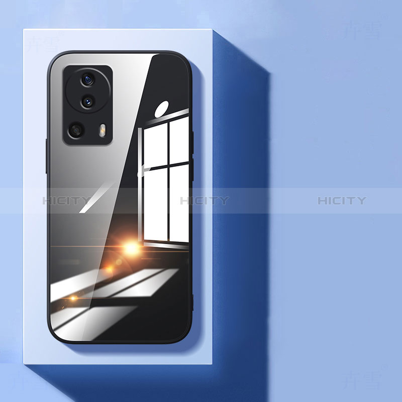 Silikon Schutzhülle Rahmen Tasche Hülle Durchsichtig Transparent Spiegel für Xiaomi Mi 13 Lite 5G
