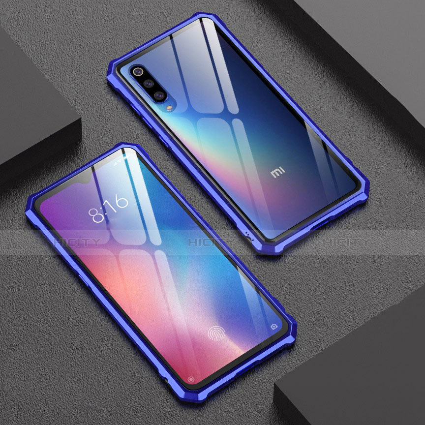 Silikon Schutzhülle Rahmen Tasche Hülle Durchsichtig Transparent Spiegel für Xiaomi Mi 9 groß