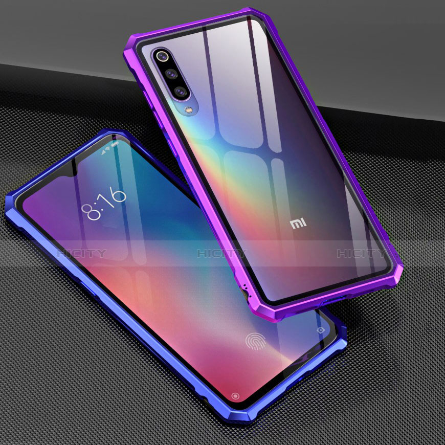 Silikon Schutzhülle Rahmen Tasche Hülle Durchsichtig Transparent Spiegel für Xiaomi Mi 9 groß