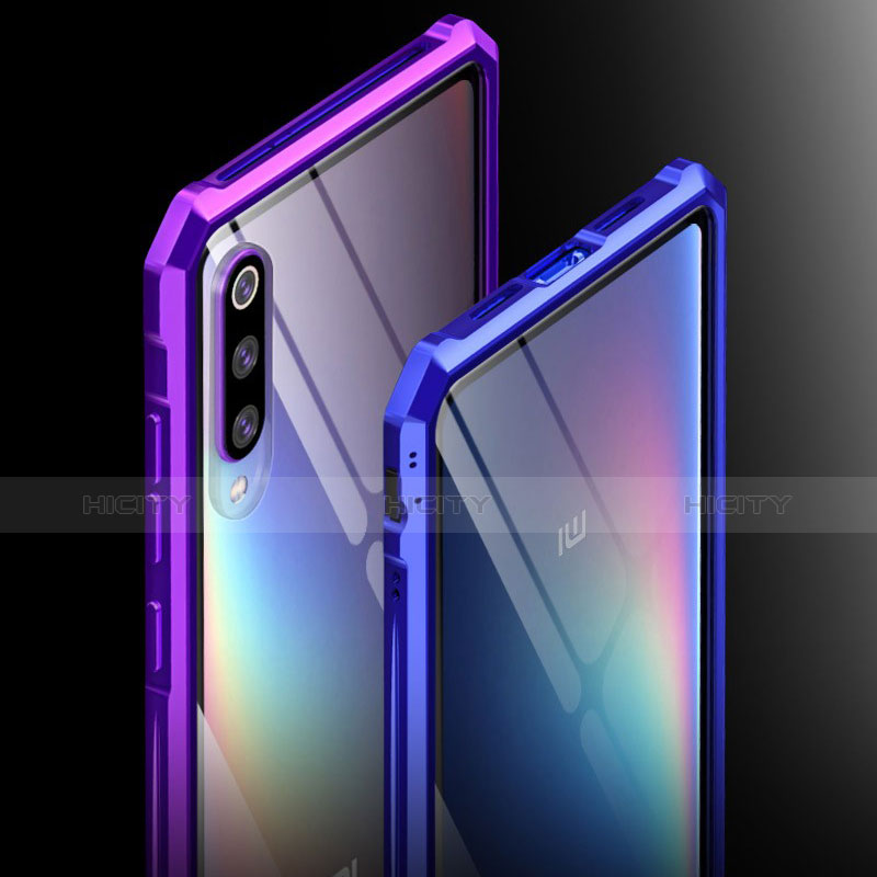 Silikon Schutzhülle Rahmen Tasche Hülle Durchsichtig Transparent Spiegel für Xiaomi Mi 9 groß