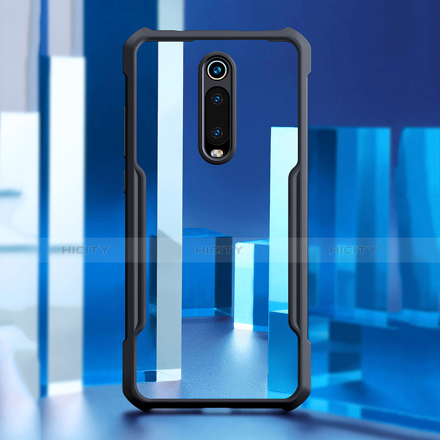 Silikon Schutzhülle Rahmen Tasche Hülle Durchsichtig Transparent Spiegel für Xiaomi Mi 9T groß