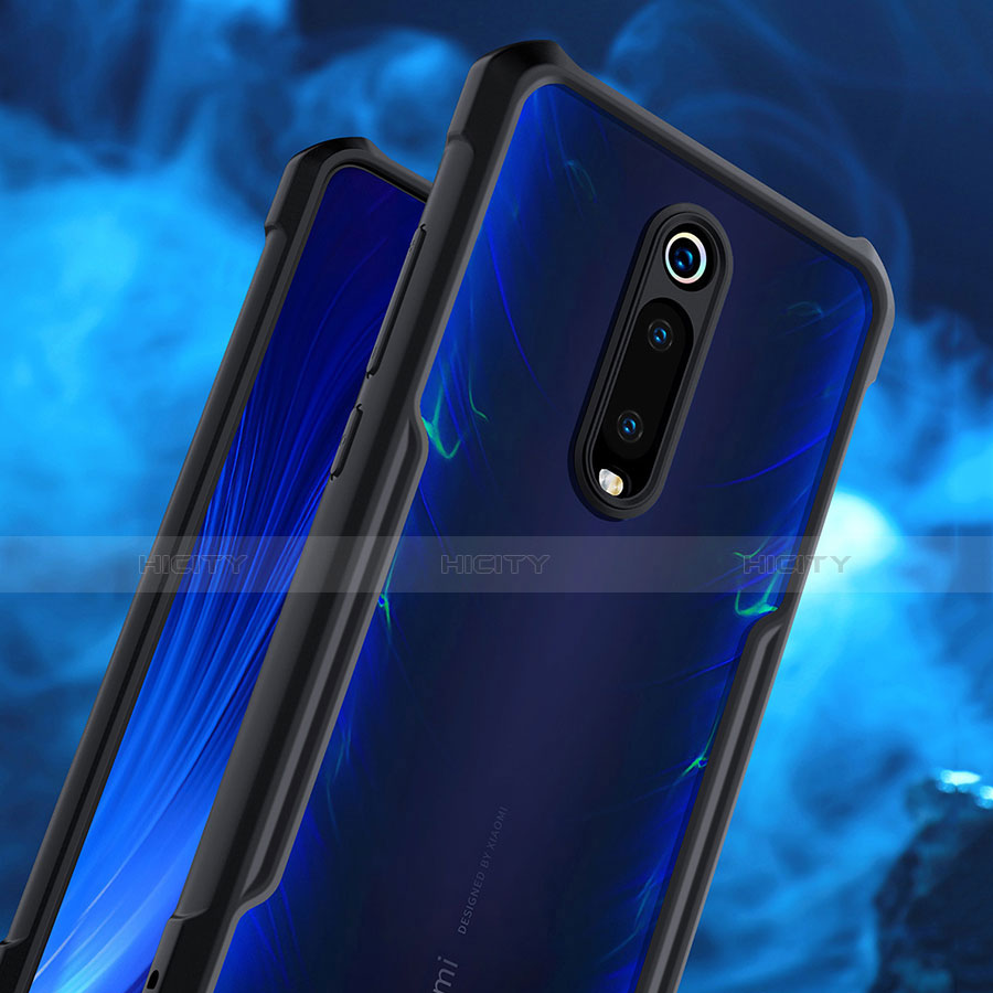 Silikon Schutzhülle Rahmen Tasche Hülle Durchsichtig Transparent Spiegel für Xiaomi Mi 9T groß