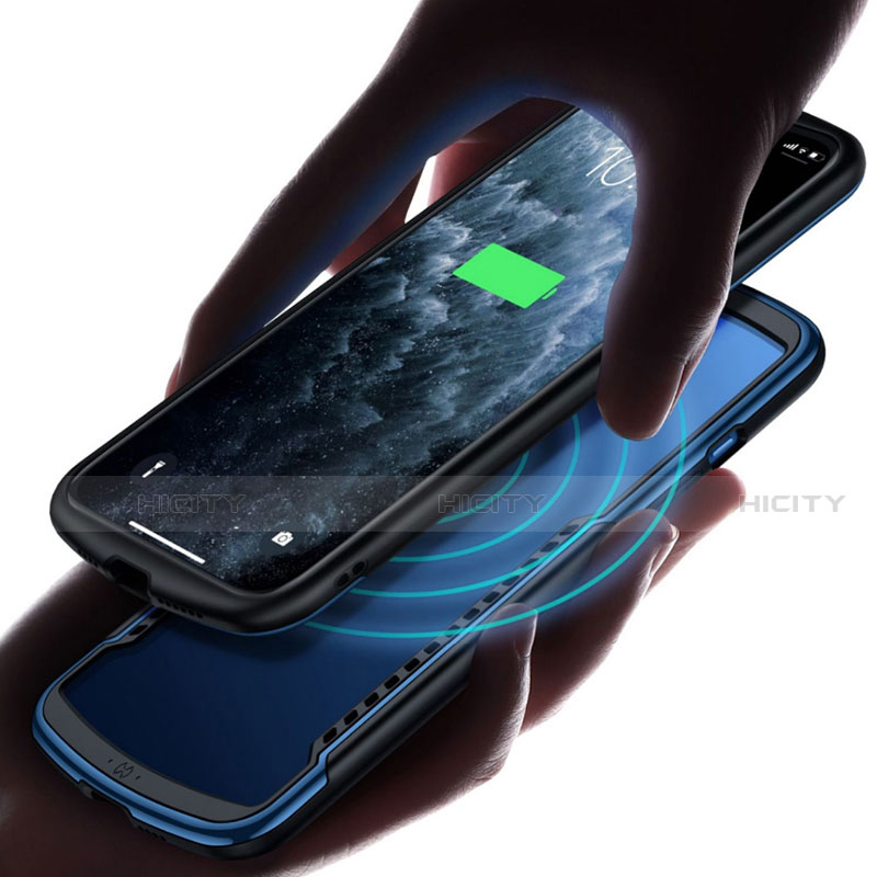 Silikon Schutzhülle Rahmen Tasche Hülle Durchsichtig Transparent Spiegel H01 für Apple iPhone 12 Pro