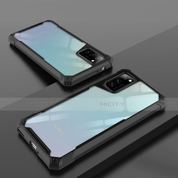 Silikon Schutzhülle Rahmen Tasche Hülle Durchsichtig Transparent Spiegel H01 für Huawei Honor View 30 Pro 5G