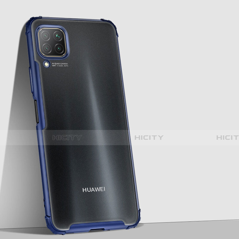 Silikon Schutzhülle Rahmen Tasche Hülle Durchsichtig Transparent Spiegel H02 für Huawei Nova 7i groß