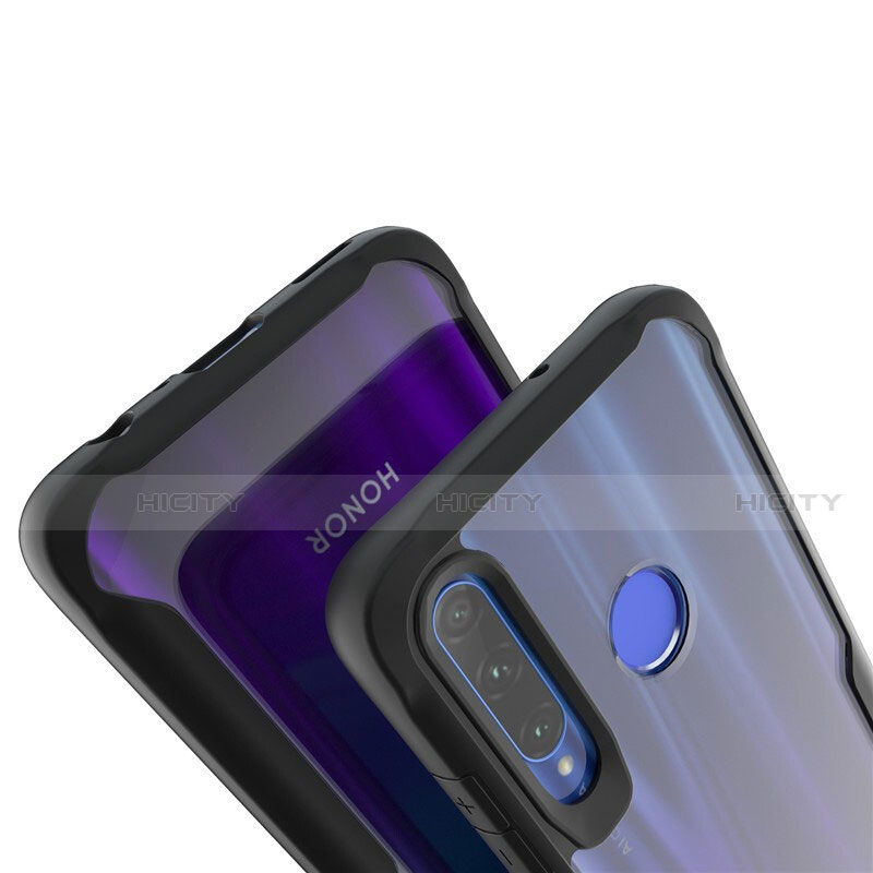 Silikon Schutzhülle Rahmen Tasche Hülle Durchsichtig Transparent Spiegel H02 für Huawei P Smart+ Plus (2019)