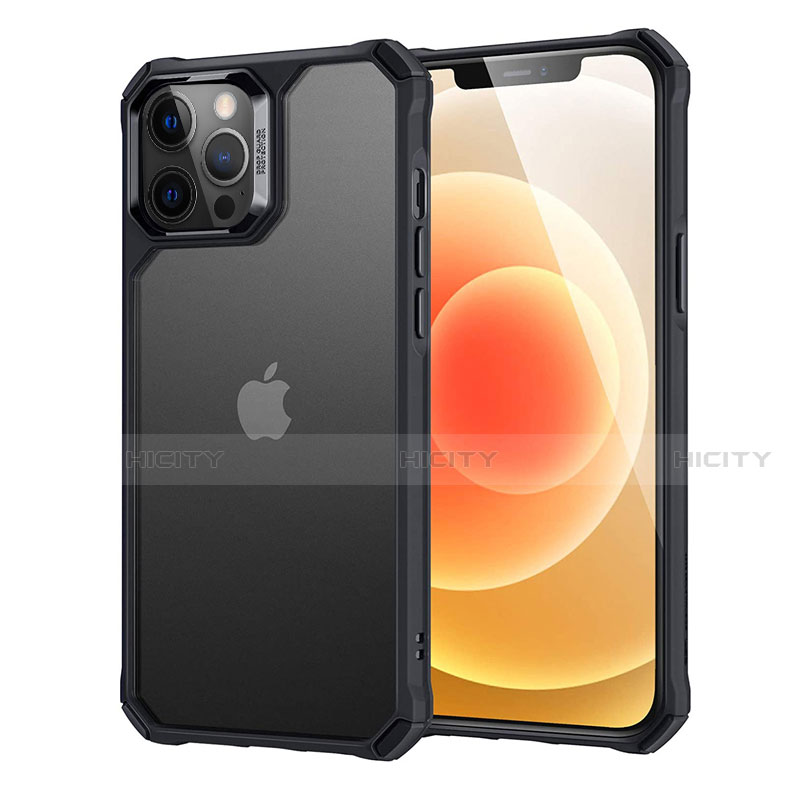 Silikon Schutzhülle Rahmen Tasche Hülle Durchsichtig Transparent Spiegel H07 für Apple iPhone 12 Pro