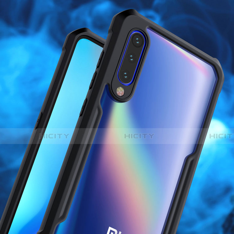 Silikon Schutzhülle Rahmen Tasche Hülle Durchsichtig Transparent Spiegel M02 für Xiaomi Mi 9