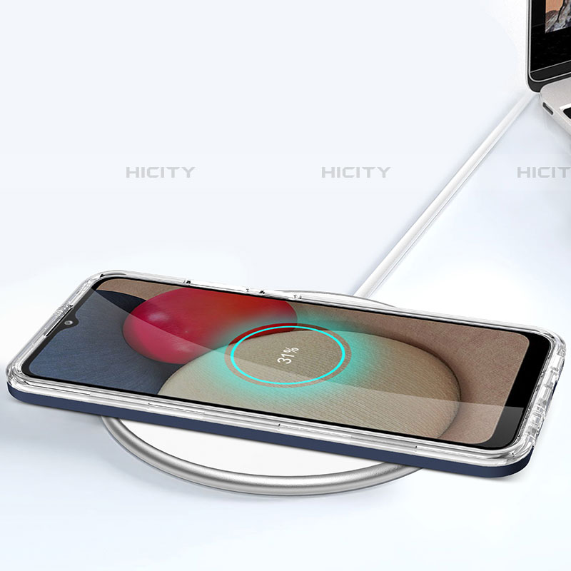 Silikon Schutzhülle Rahmen Tasche Hülle Durchsichtig Transparent Spiegel MQ1 für Samsung Galaxy A03s
