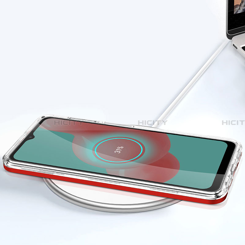 Silikon Schutzhülle Rahmen Tasche Hülle Durchsichtig Transparent Spiegel MQ1 für Samsung Galaxy A32 5G