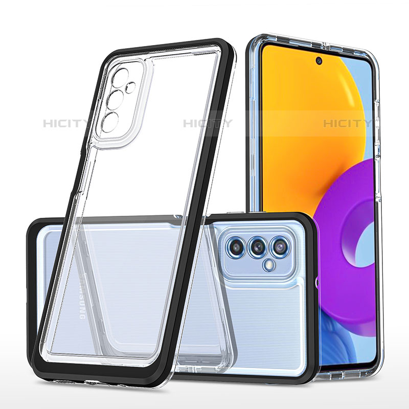 Silikon Schutzhülle Rahmen Tasche Hülle Durchsichtig Transparent Spiegel MQ1 für Samsung Galaxy M52 5G