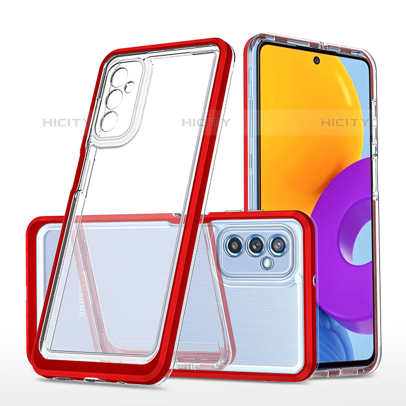 Silikon Schutzhülle Rahmen Tasche Hülle Durchsichtig Transparent Spiegel MQ1 für Samsung Galaxy M52 5G