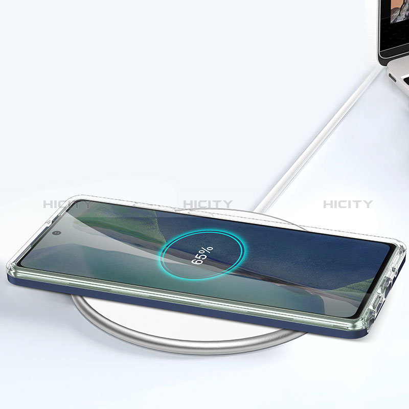 Silikon Schutzhülle Rahmen Tasche Hülle Durchsichtig Transparent Spiegel MQ1 für Samsung Galaxy Note 20 5G