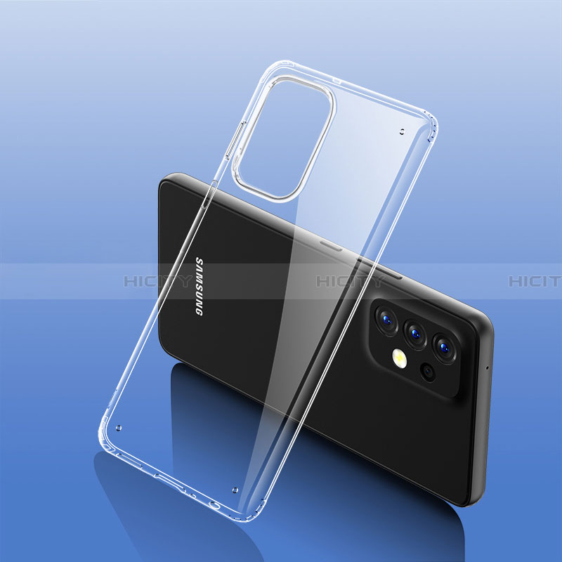 Silikon Schutzhülle Rahmen Tasche Hülle Durchsichtig Transparent Spiegel WL2 für Samsung Galaxy A23 4G