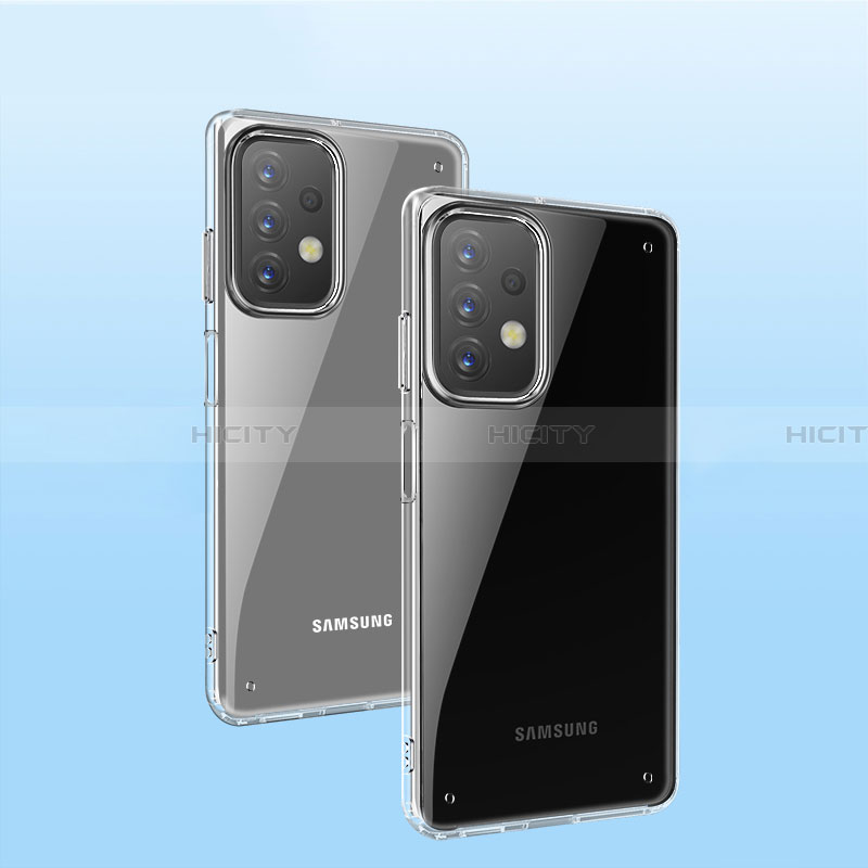 Silikon Schutzhülle Rahmen Tasche Hülle Durchsichtig Transparent Spiegel WL2 für Samsung Galaxy A23 4G