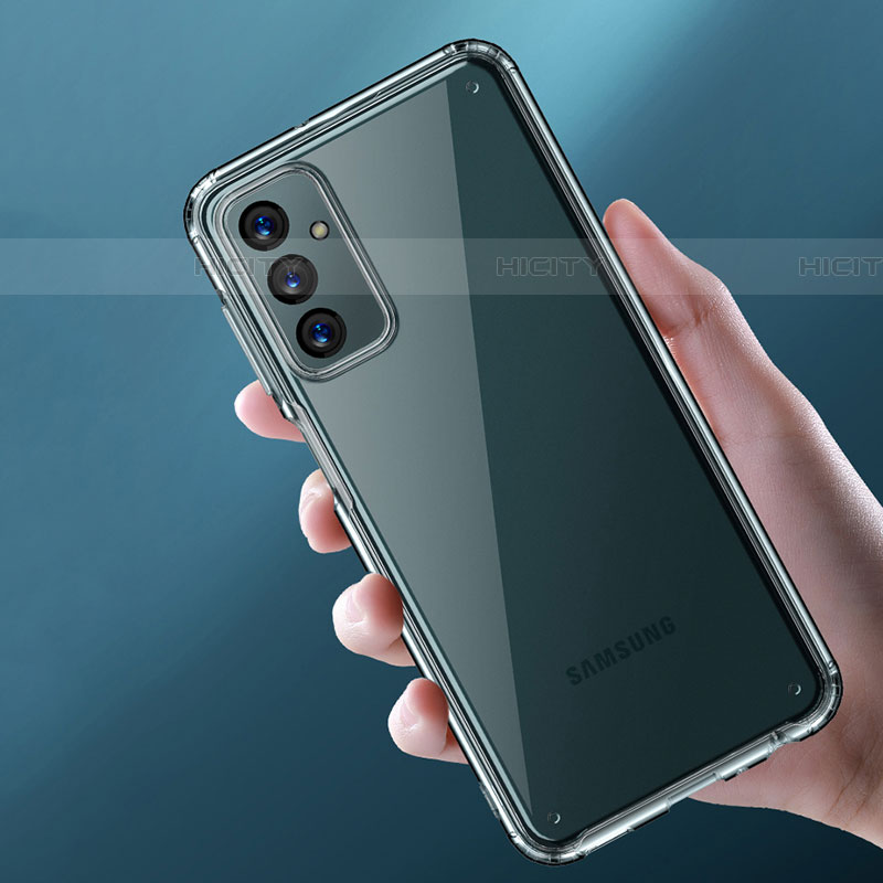 Silikon Schutzhülle Rahmen Tasche Hülle Durchsichtig Transparent Spiegel WL2 für Samsung Galaxy F23 5G