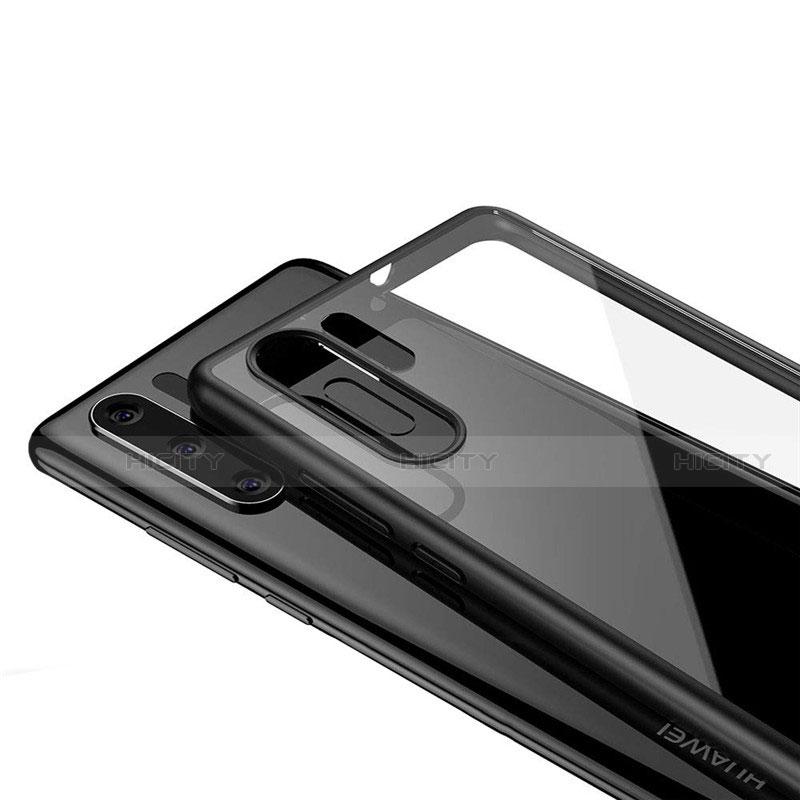 Silikon Schutzhülle Rahmen Tasche Hülle Durchsichtig Transparent Spiegel Z01 für Huawei P30 Pro