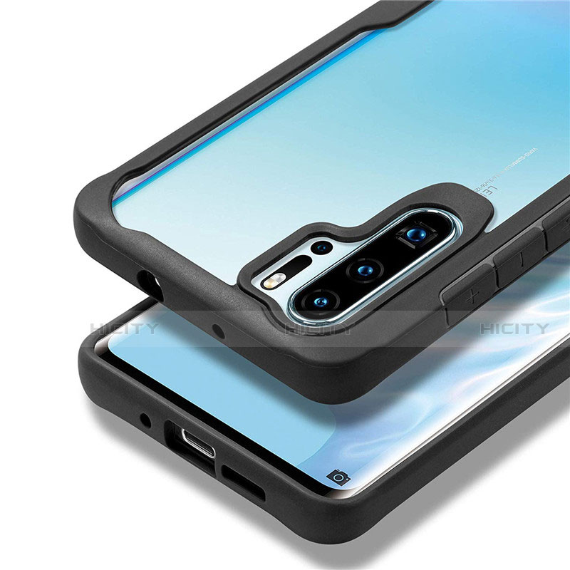 Silikon Schutzhülle Rahmen Tasche Hülle Durchsichtig Transparent Spiegel Z02 für Huawei P30 Pro