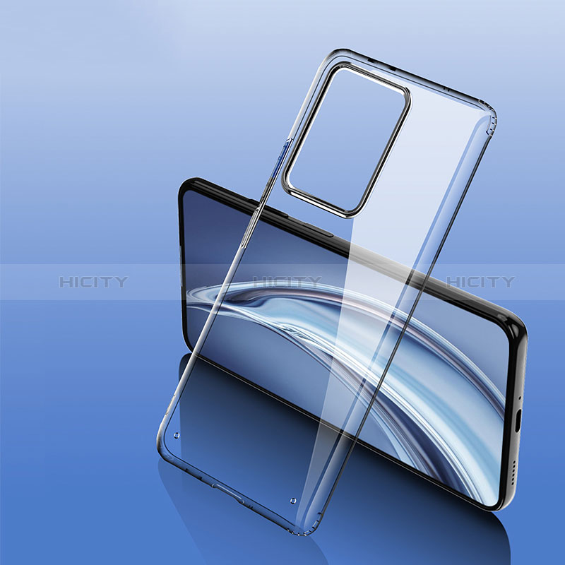 Silikon Schutzhülle Rahmen Tasche Hülle Durchsichtig Transparent W01L für Xiaomi Mi 11T 5G