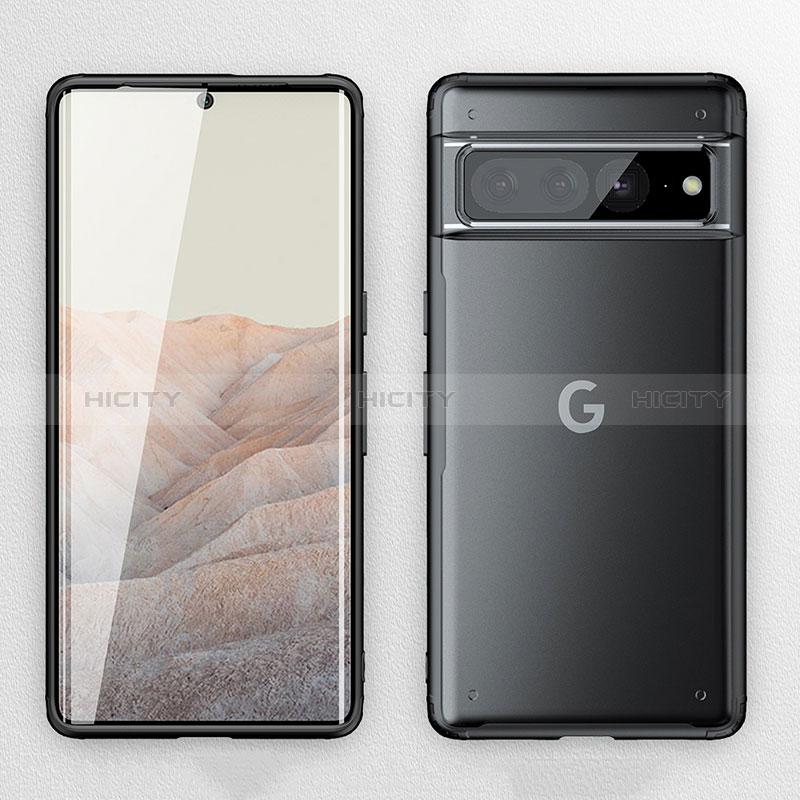 Silikon Schutzhülle Rahmen Tasche Hülle Durchsichtig Transparent WL1 für Google Pixel 7 Pro 5G