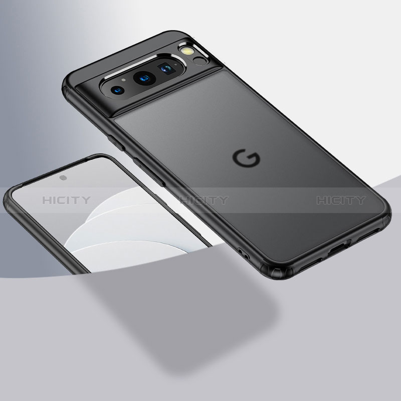 Silikon Schutzhülle Rahmen Tasche Hülle Durchsichtig Transparent WL1 für Google Pixel 8 Pro 5G