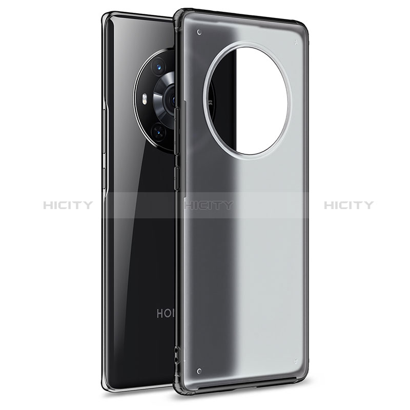 Silikon Schutzhülle Rahmen Tasche Hülle Durchsichtig Transparent WL1 für Huawei Honor Magic3 5G Schwarz