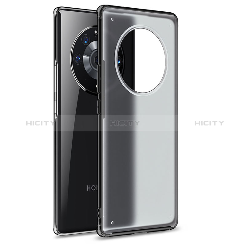 Silikon Schutzhülle Rahmen Tasche Hülle Durchsichtig Transparent WL1 für Huawei Honor Magic3 Pro 5G Schwarz