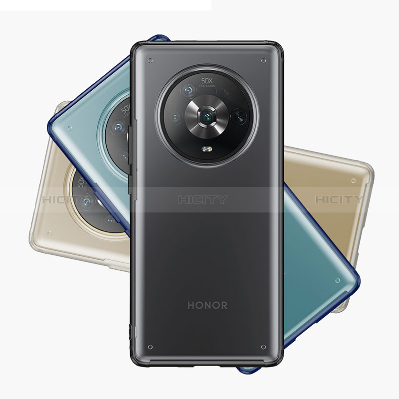 Silikon Schutzhülle Rahmen Tasche Hülle Durchsichtig Transparent WL1 für Huawei Honor Magic4 5G groß