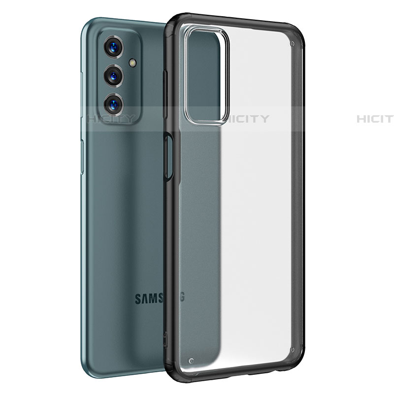 Silikon Schutzhülle Rahmen Tasche Hülle Durchsichtig Transparent WL1 für Samsung Galaxy F23 5G groß