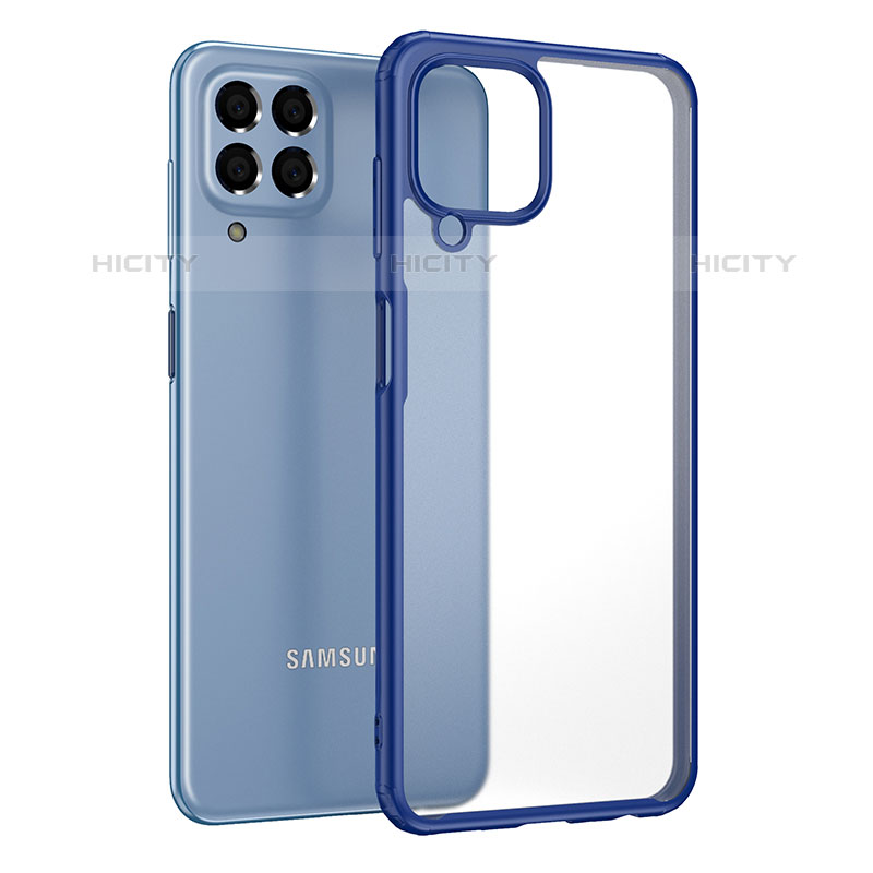 Silikon Schutzhülle Rahmen Tasche Hülle Durchsichtig Transparent WL1 für Samsung Galaxy M33 5G