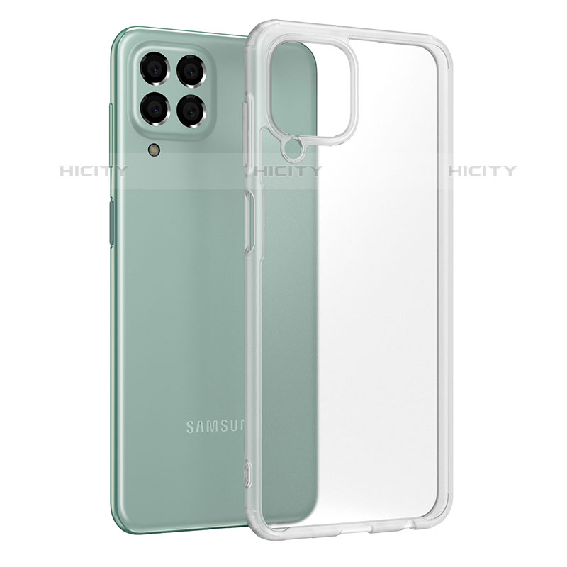 Silikon Schutzhülle Rahmen Tasche Hülle Durchsichtig Transparent WL1 für Samsung Galaxy M33 5G