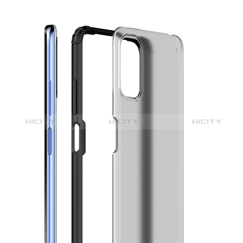 Silikon Schutzhülle Rahmen Tasche Hülle Durchsichtig Transparent WL1 für Xiaomi Redmi Note 10 5G groß