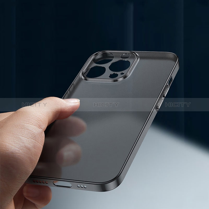 Silikon Schutzhülle Rahmen Tasche Hülle Durchsichtig Transparent WT1 für Apple iPhone 14 Pro