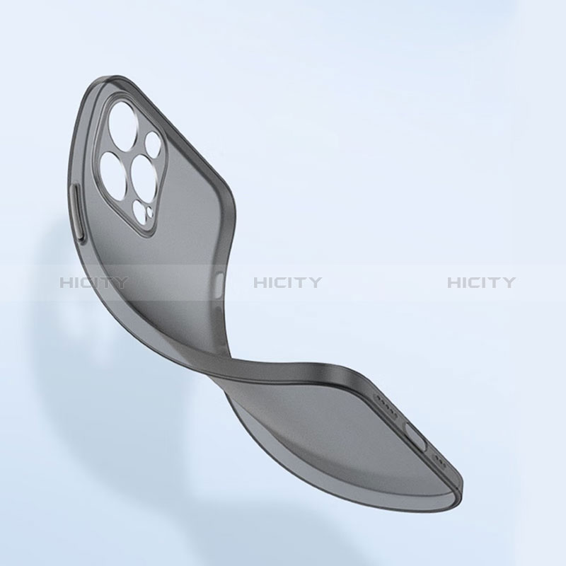 Silikon Schutzhülle Rahmen Tasche Hülle Durchsichtig Transparent WT1 für Apple iPhone 15 Pro
