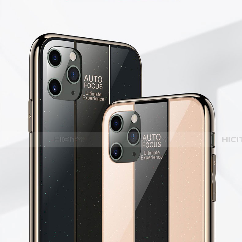 Silikon Schutzhülle Rahmen Tasche Hülle Spiegel F01 für Apple iPhone 11 Pro