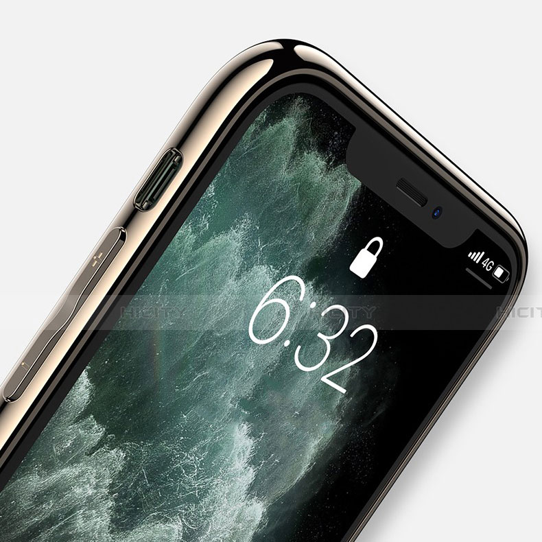 Silikon Schutzhülle Rahmen Tasche Hülle Spiegel F01 für Apple iPhone 11 Pro