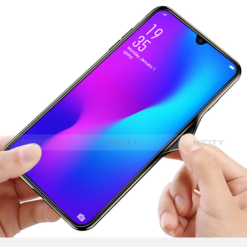 Silikon Schutzhülle Rahmen Tasche Hülle Spiegel für Oppo R17 Pro