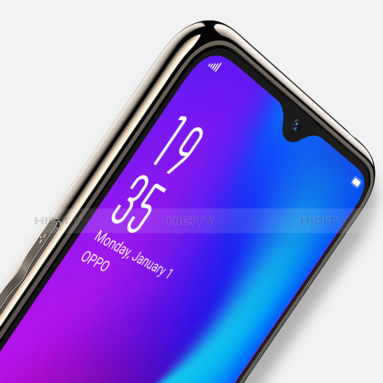 Silikon Schutzhülle Rahmen Tasche Hülle Spiegel für Oppo R17 Pro