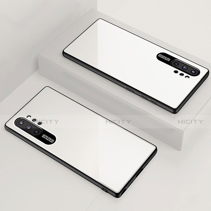 Silikon Schutzhülle Rahmen Tasche Hülle Spiegel für Samsung Galaxy Note 10 Plus