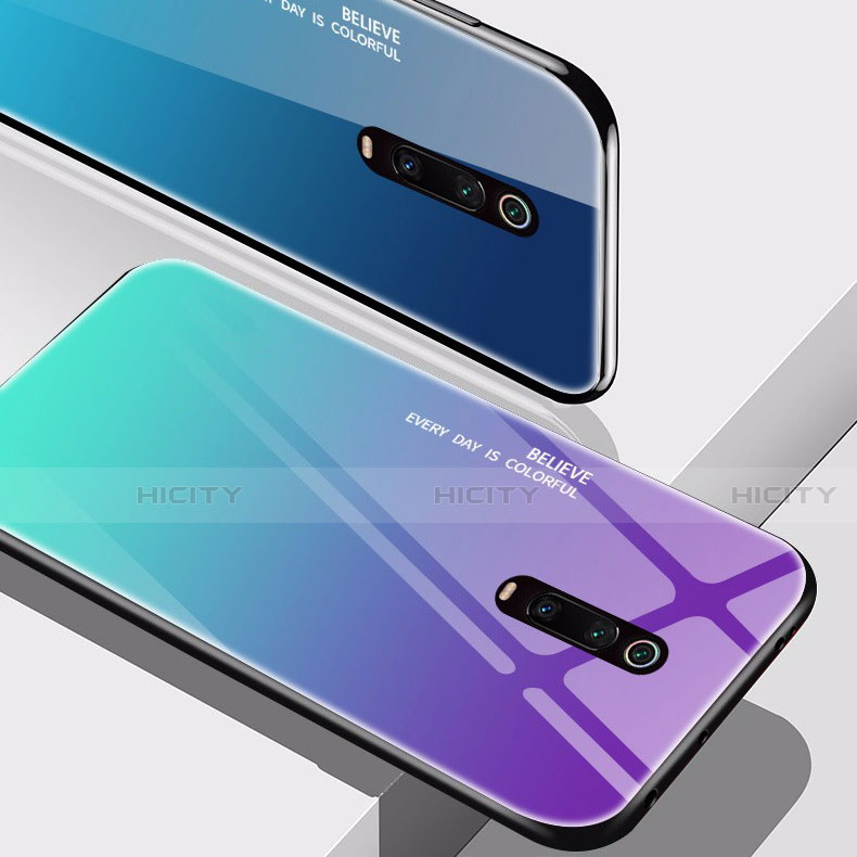 Silikon Schutzhülle Rahmen Tasche Hülle Spiegel für Xiaomi Mi 9T Pro