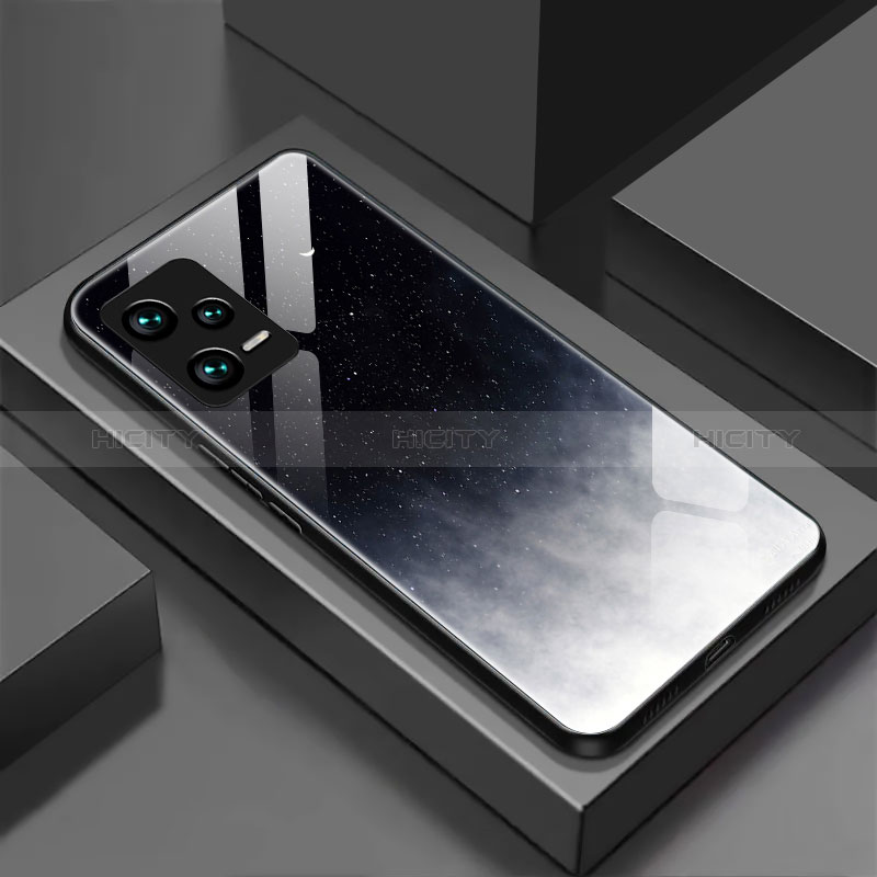 Silikon Schutzhülle Rahmen Tasche Hülle Spiegel für Xiaomi Redmi Note 12 5G