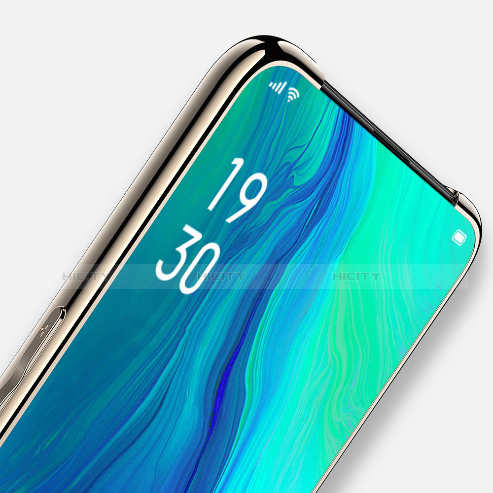 Silikon Schutzhülle Rahmen Tasche Hülle Spiegel M01 für Oppo A9 groß