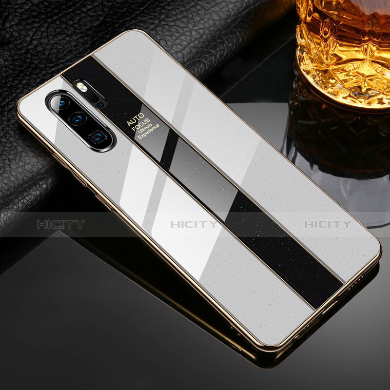 Silikon Schutzhülle Rahmen Tasche Hülle Spiegel M02 für Huawei P30 Pro New Edition