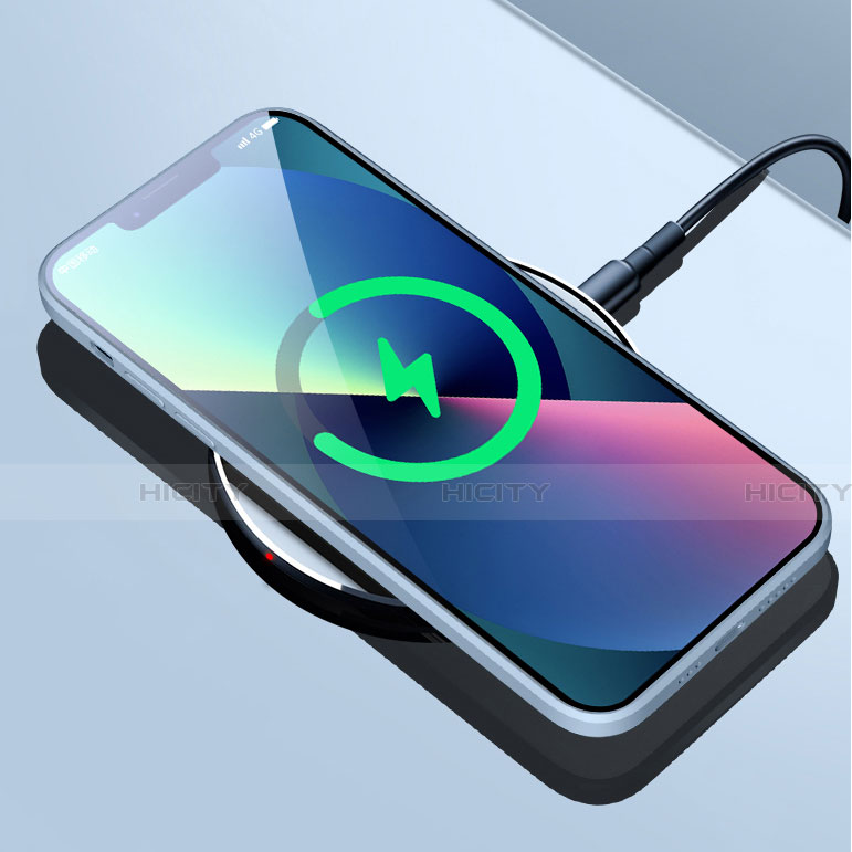 Silikon Schutzhülle Rahmen Tasche Hülle Spiegel M08 für Apple iPhone 14 Plus
