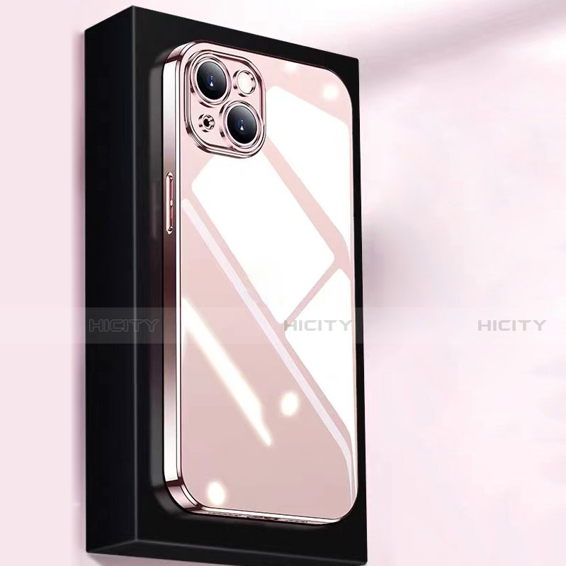 Silikon Schutzhülle Rahmen Tasche Hülle Spiegel M09 für Apple iPhone 13