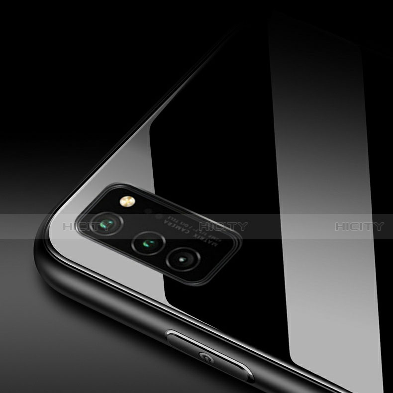 Silikon Schutzhülle Rahmen Tasche Hülle Spiegel mit Magnetisch Fingerring Ständer für Huawei Honor V30 Pro 5G