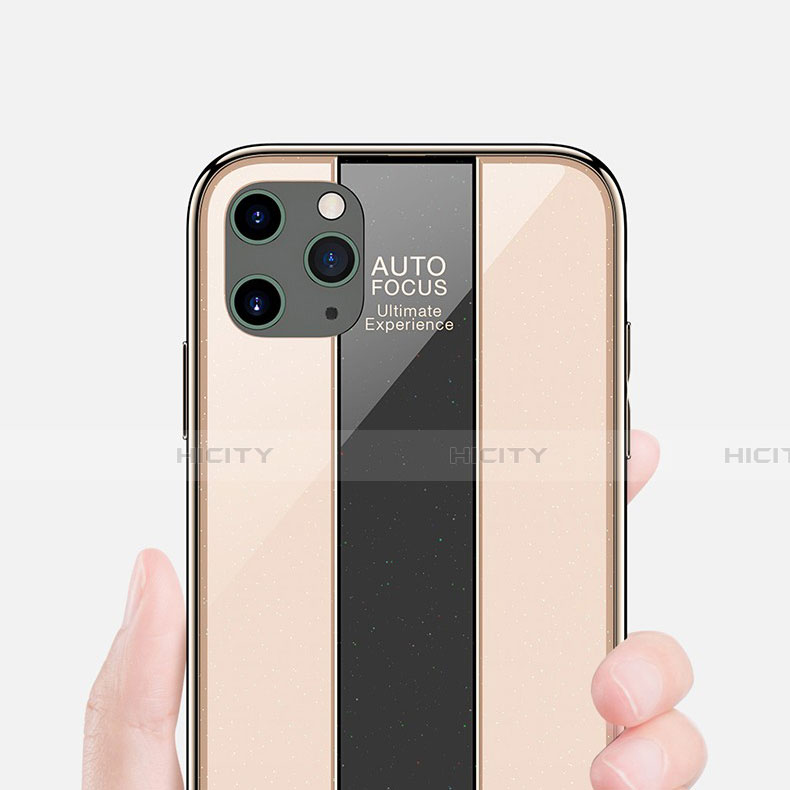 Silikon Schutzhülle Rahmen Tasche Hülle Spiegel T01 für Apple iPhone 11 Pro