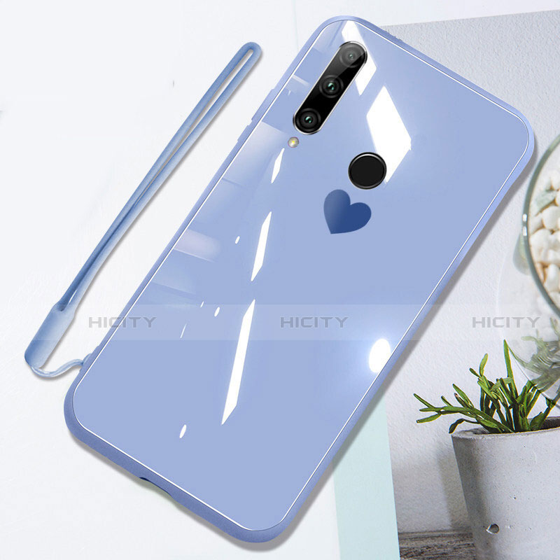 Silikon Schutzhülle Rahmen Tasche Hülle Spiegel T01 für Huawei Honor 20 Lite Violett Plus